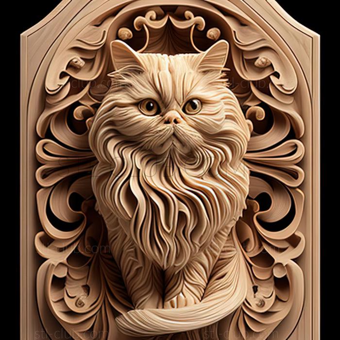 3D model st Traditional Persian cat (STL)